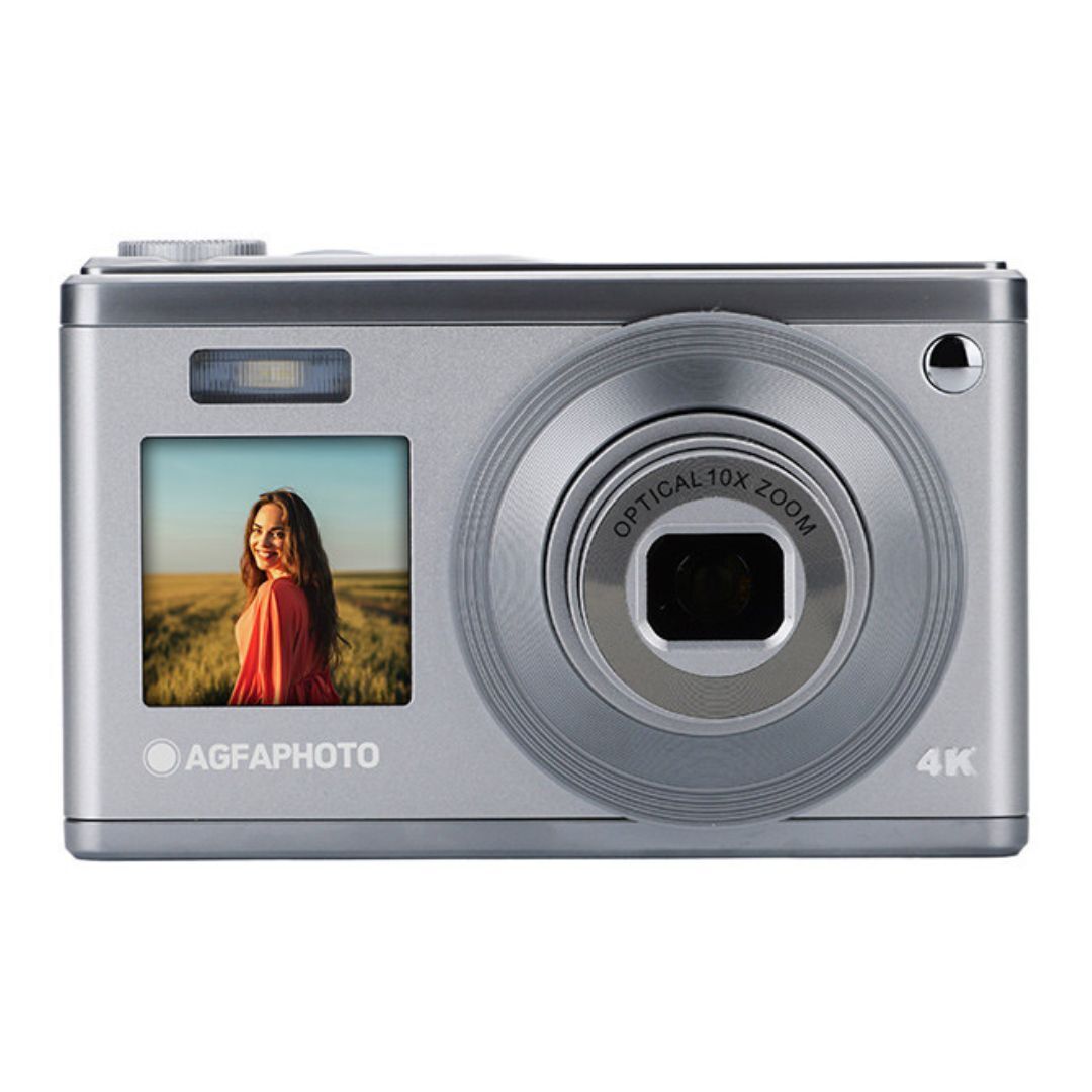 Agfa Photo Realishot DC9200 Compact Digital Camera with 10X Optical Zoom (Gray)