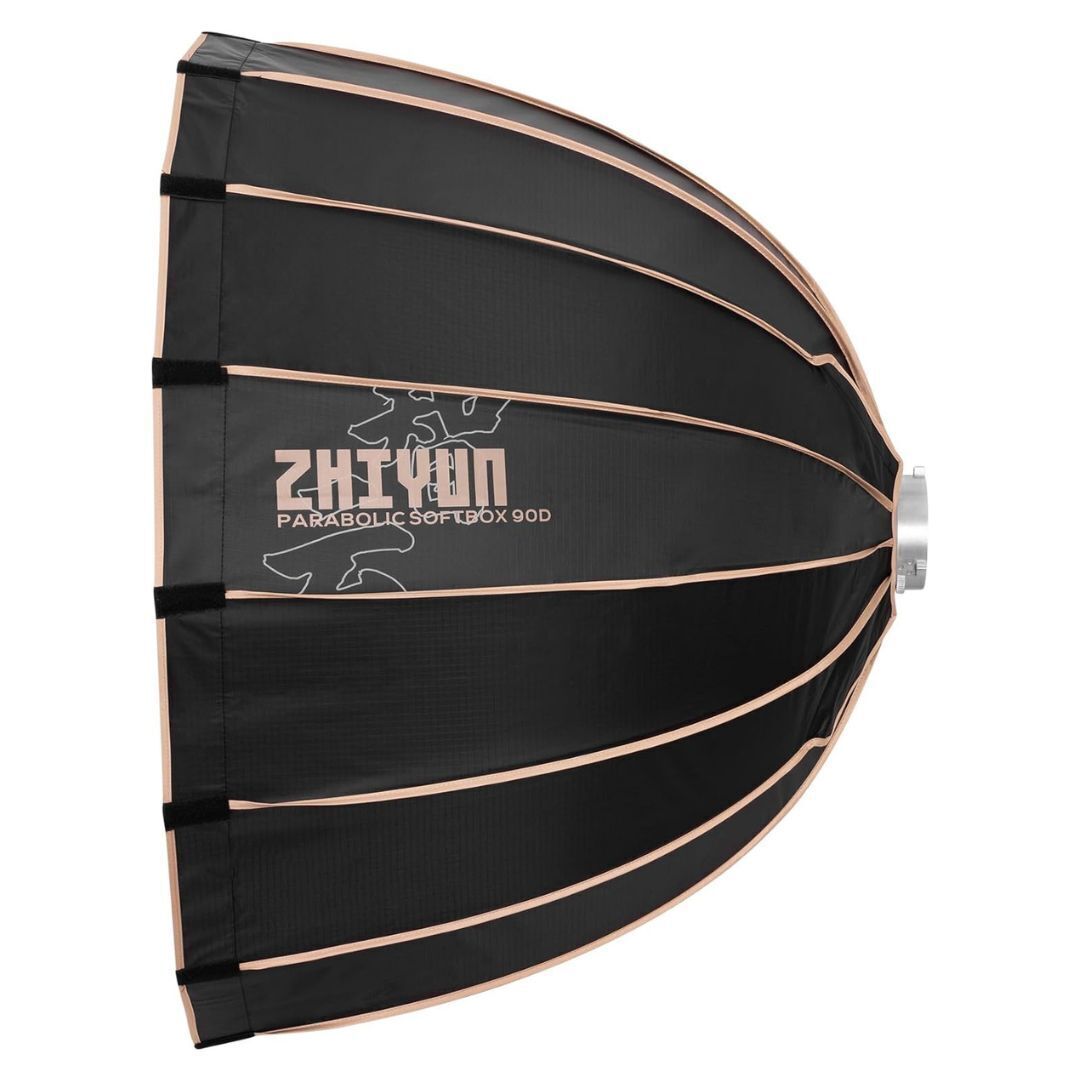 Zhiyun 35-Inch Parabolic Light Softbox with Quick Release and Bowens Mount for Photography and More