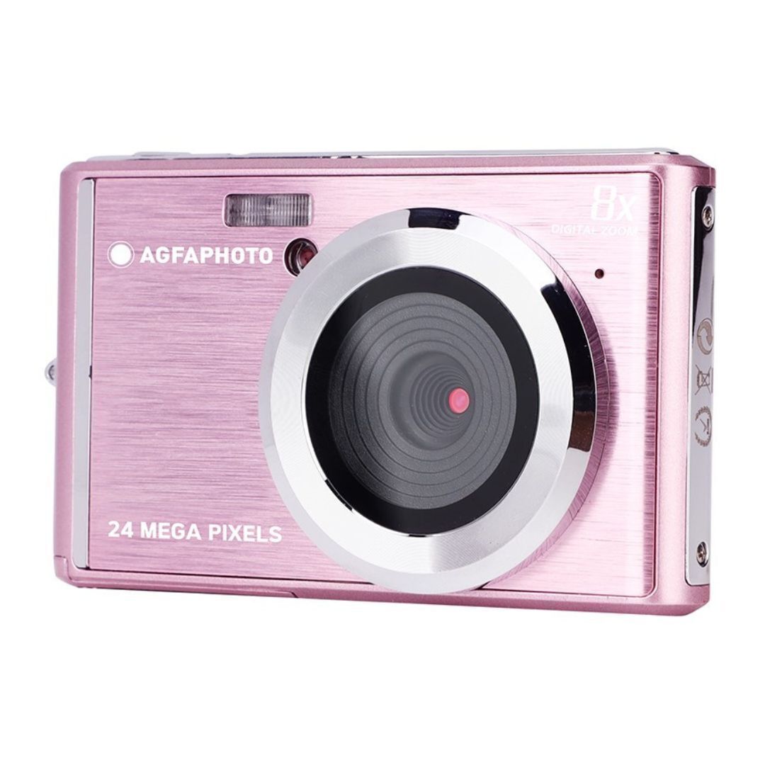 Agfa Photo DC5500 Compact Digital Camera with 2.4-Inch LCD Screen and 8X Digital Zoom (Pink)