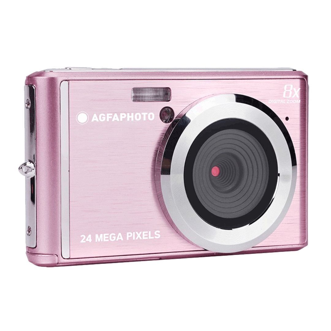 Agfa Photo DC5500 Compact Digital Camera with 2.4-Inch LCD Screen and 8X Digital Zoom (Pink)
