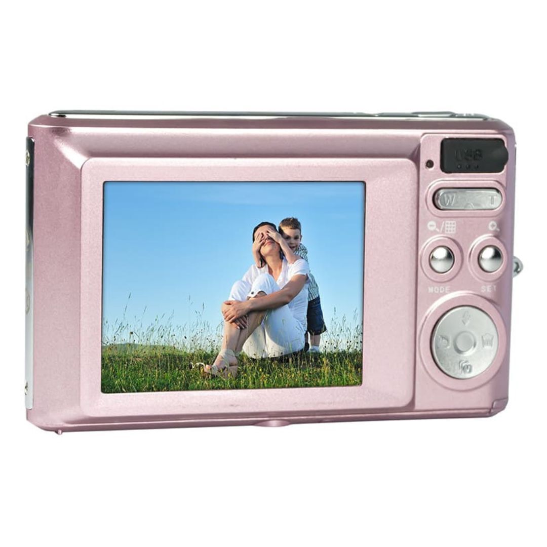 Agfa Photo DC5500 Compact Digital Camera with 2.4-Inch LCD Screen and 8X Digital Zoom (Pink)