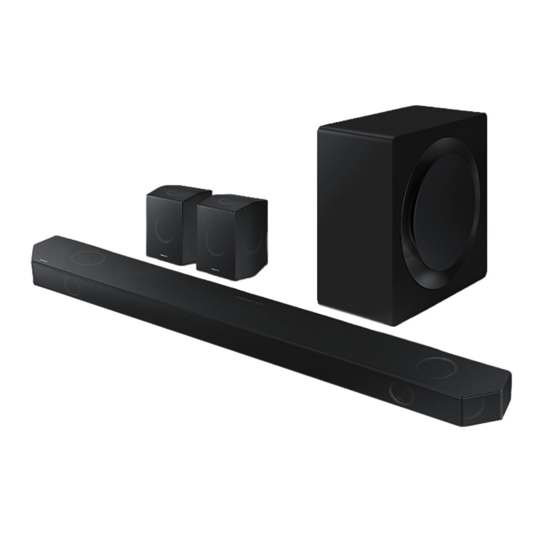Samsung Q990D 11.1.4ch Wireless Dolby Atmos Soundbar with Q-Symphony Technology (Graphite Black)