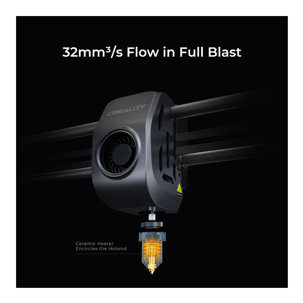 Creality K1 Eco-Friendly Hands-Free Auto Leveling Speedy 3D Printer with 1.75mm PLA Filament Bundle