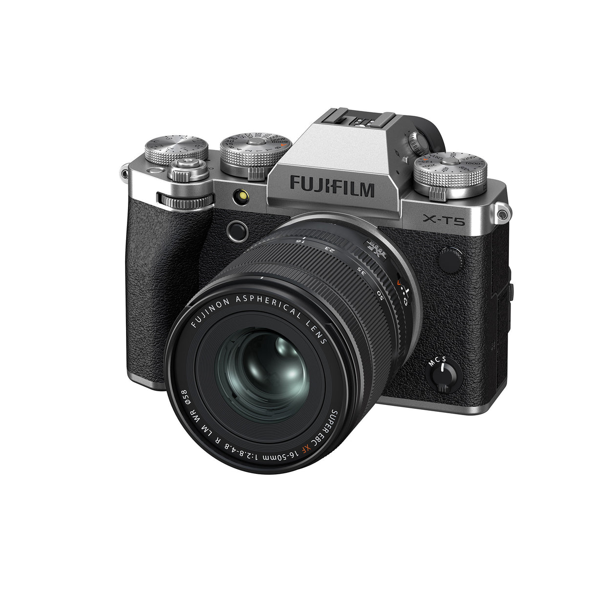 Fujifilm X-T5 Camera Body with FUJINON XF16-50mm F2.8-4.8 R LM WR Lens Kit (Silver)