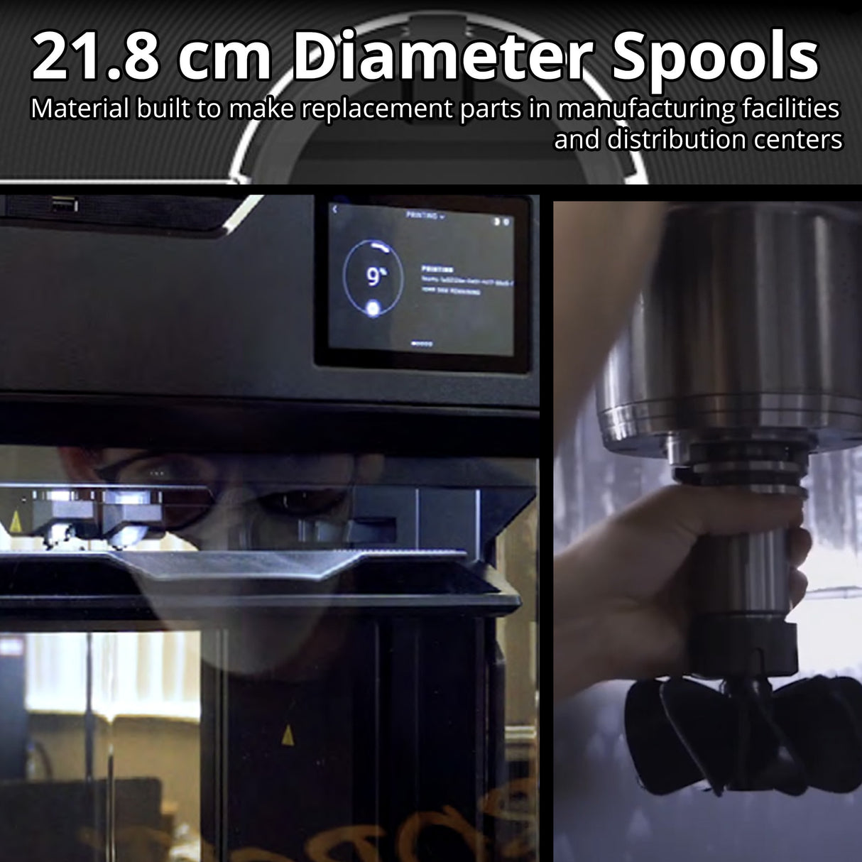 MakerBot 375-0033A METHOD Nylon Filament for METHOD 3D Printer (Black, 1.54Lb)