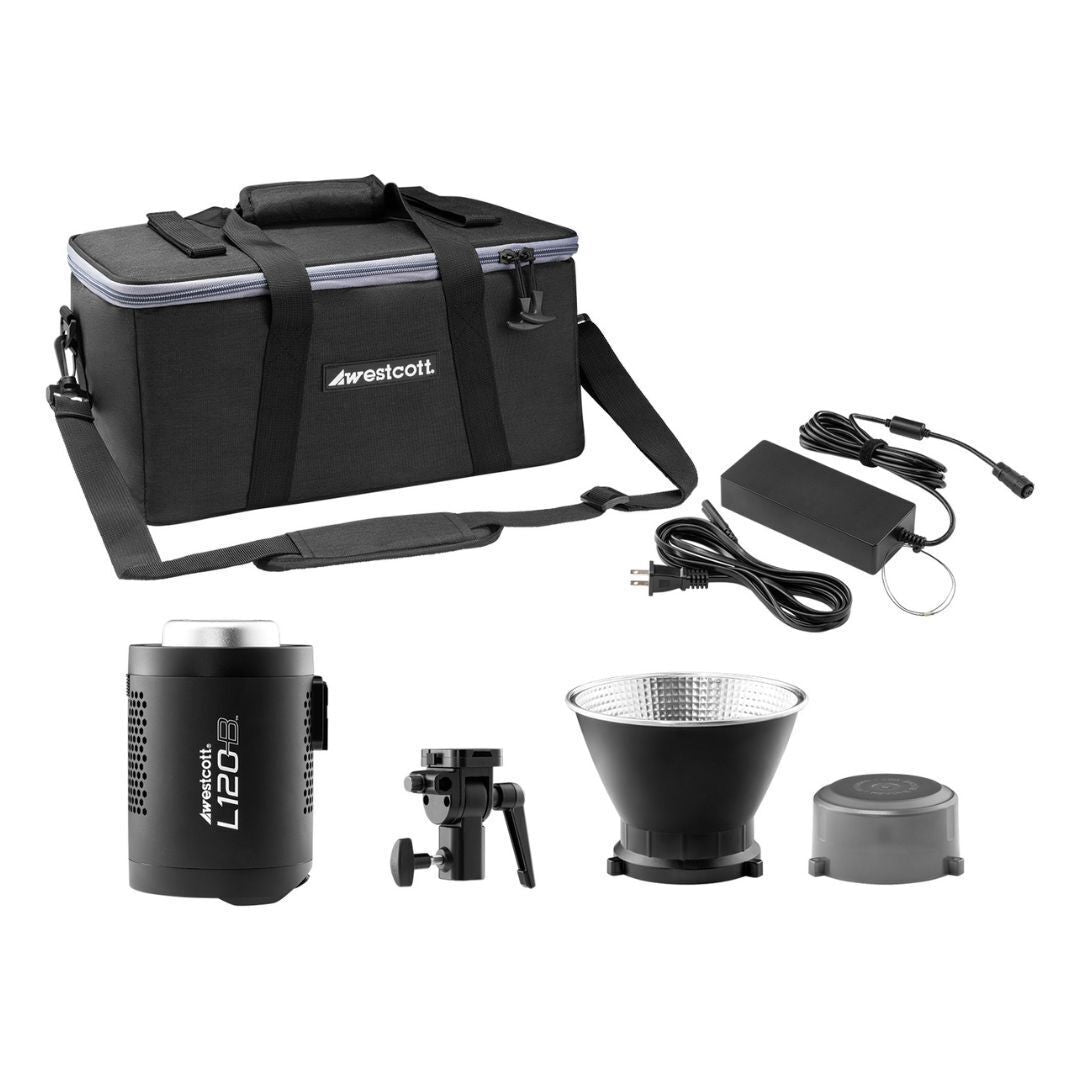 Westcott L120-B 120W Bi-Color COB LED with Durable Metal Housing for Photography and Videography