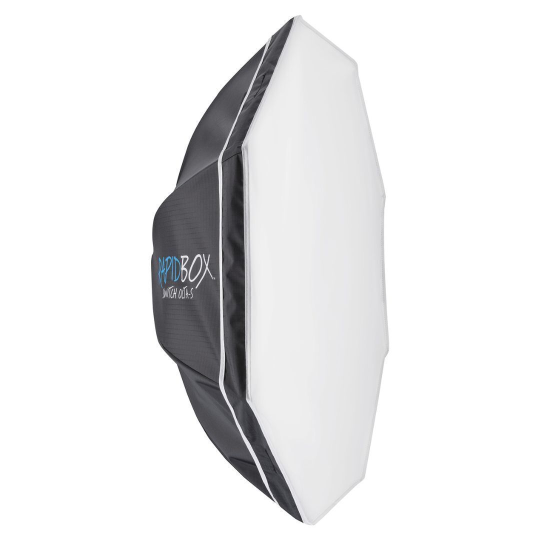 Westcott Rapid Box Switch Bundle with Octa-S Light Modifier for Round Head Speedlite Insert (Black)