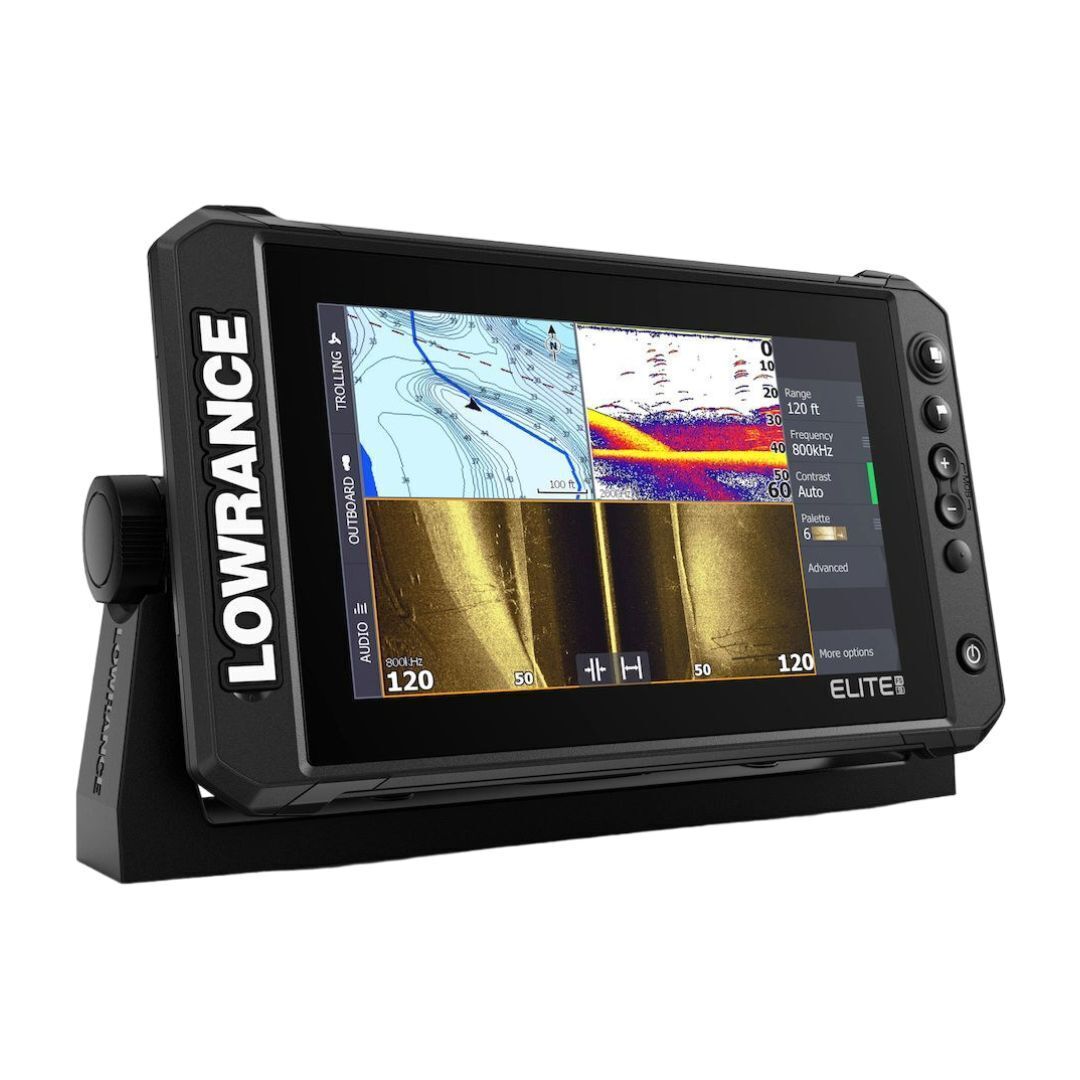 Lowrance Elite FS 9 Fish Finder with Active Imaging 3-in-1 Transducer and FishReveal Technology