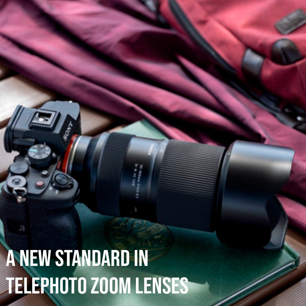 Tamron A069S 50-300mm F4.5-6.3 Di III VC VXD Lens for Sony E-Mount with USB-C Expansion Hub Bundle