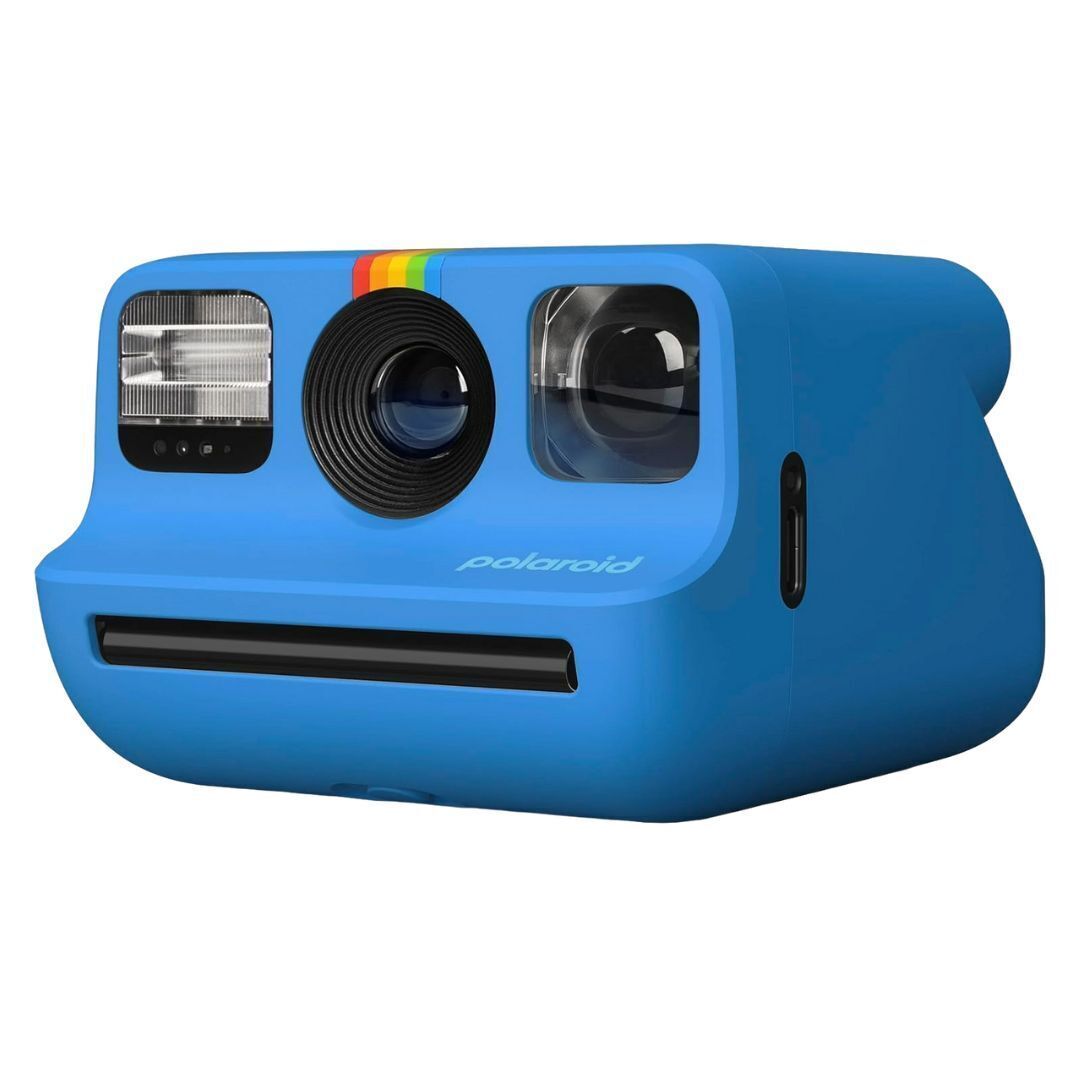 Polaroid Go Generation 2 Instant Camera with Selfie Mirror, Self-Timer, and Double Exposure (Blue)