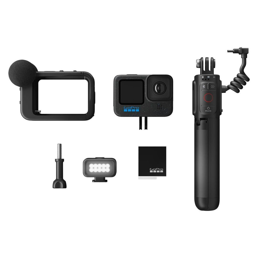 GoPro HERO12 Black Creator Edition All-In-One Camera for Vloggers and Creators with LED Lighting