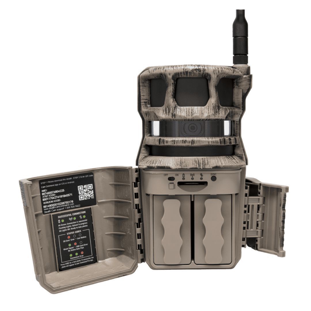 Stealth Cam Revolver 40MP Pro 360-Degree Cellular Trail Camera with 1/4-Inch Threaded Mount