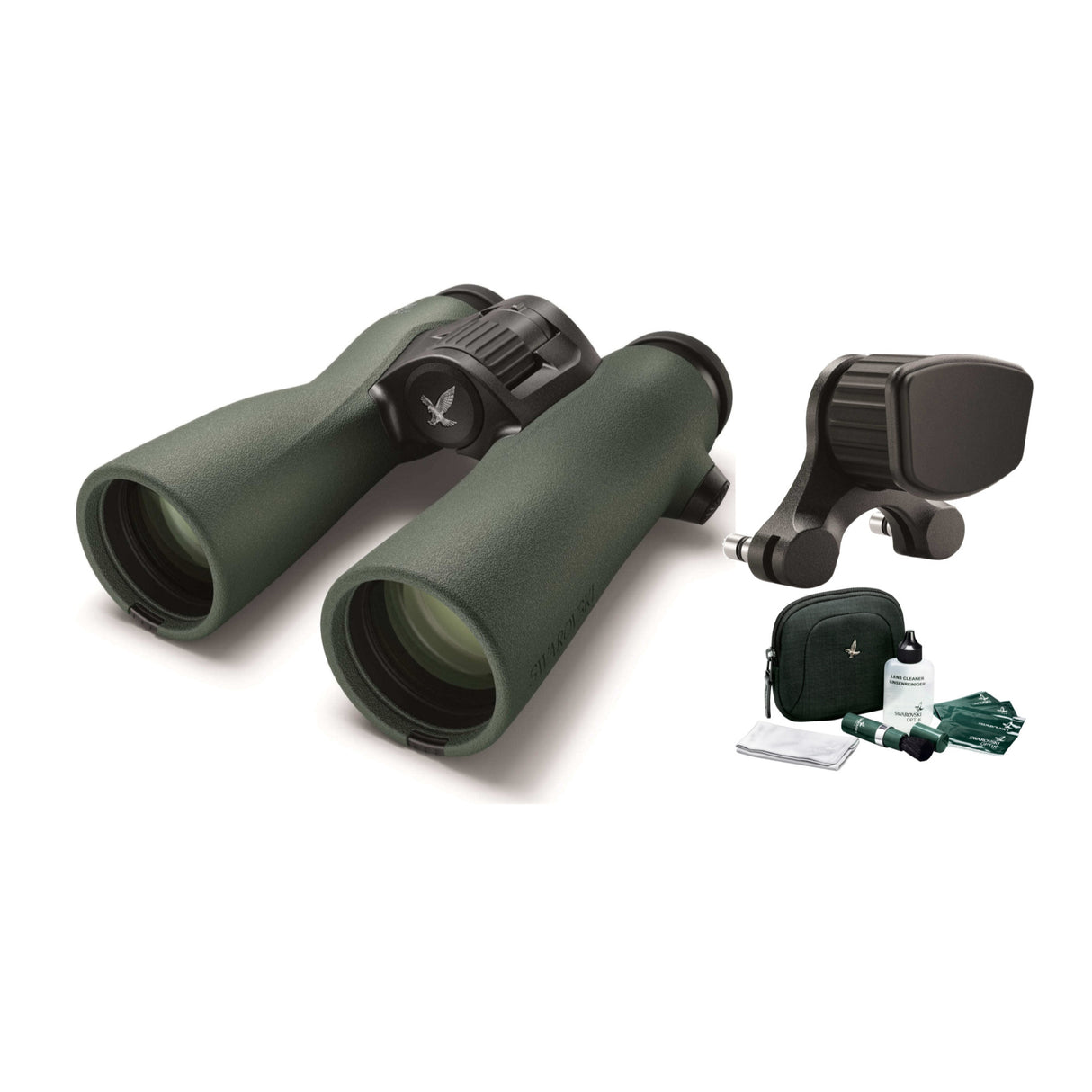 Swarovski 10x42 NL Pure Binoculars Bundle