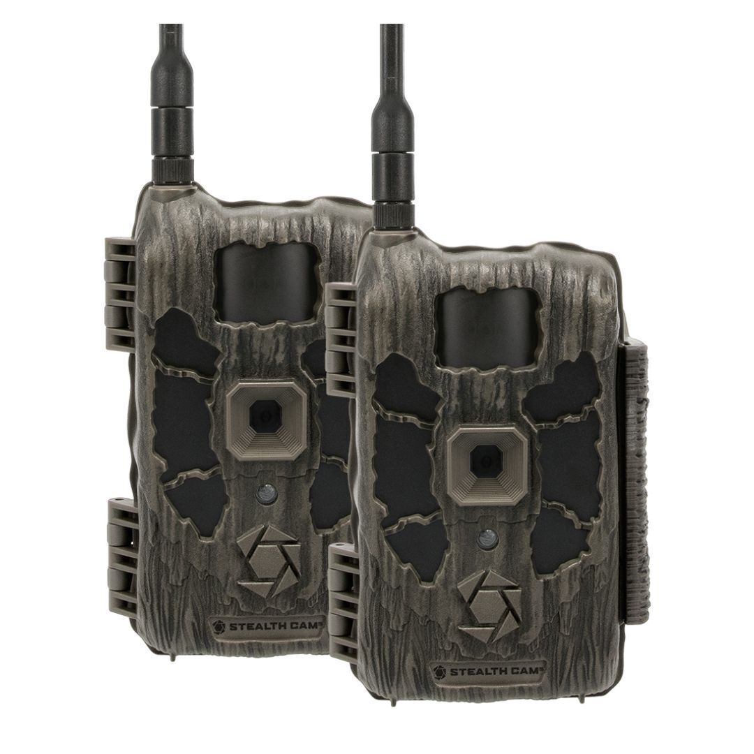 Stealth Cam 40MP Deceptor Max Cellular Trail Camera with 0.4-Second Trigger Speed (2-Pack)