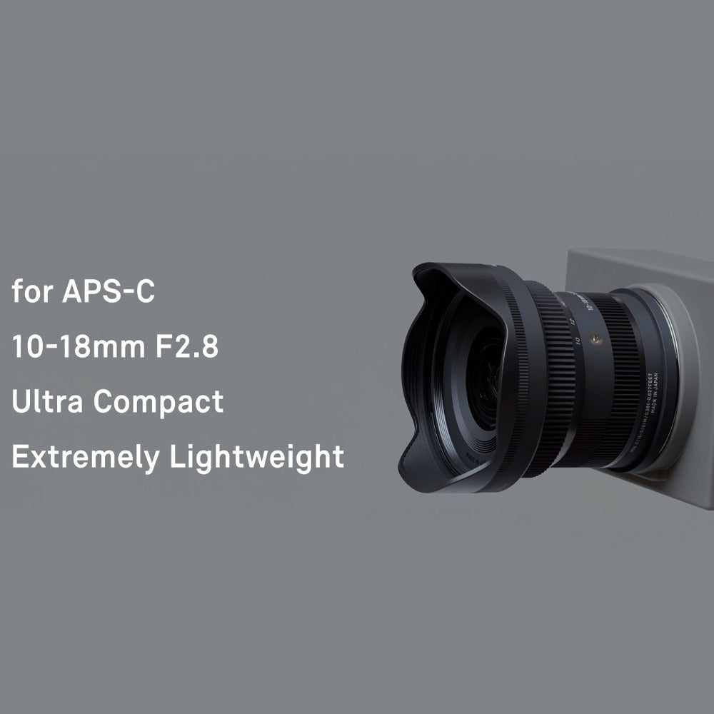 SIGMA 10-18mm F2.8 DC DN Contemporary Ultra-Wide-Angle Zoom Lens for Fujifilm X Mount