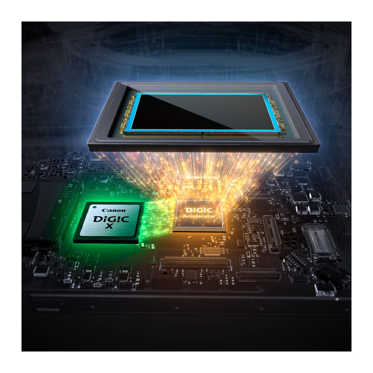 Canon EOS R5 Mark II Digital Mirrorless Camera with CMOS 45MP Sensor and New Focus System (Black)