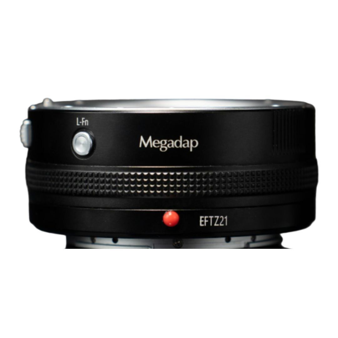 Megadap Canon EF Lens to Nikon Z Mount Autofocus Adapter for Full Frame and APS-C Cameras
