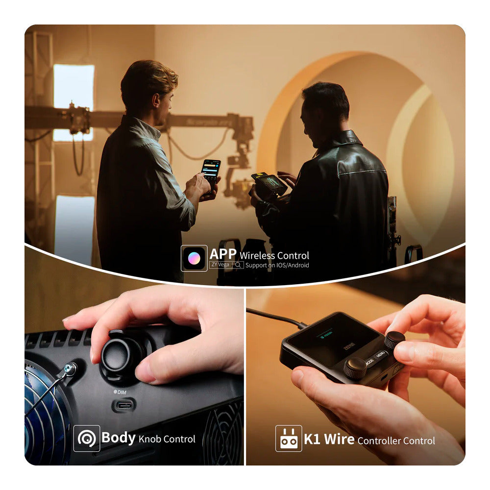 Zhiyun MOLUS B200 Bi-Color LED Monolight with Innovative Cooling System for Creative Professionals