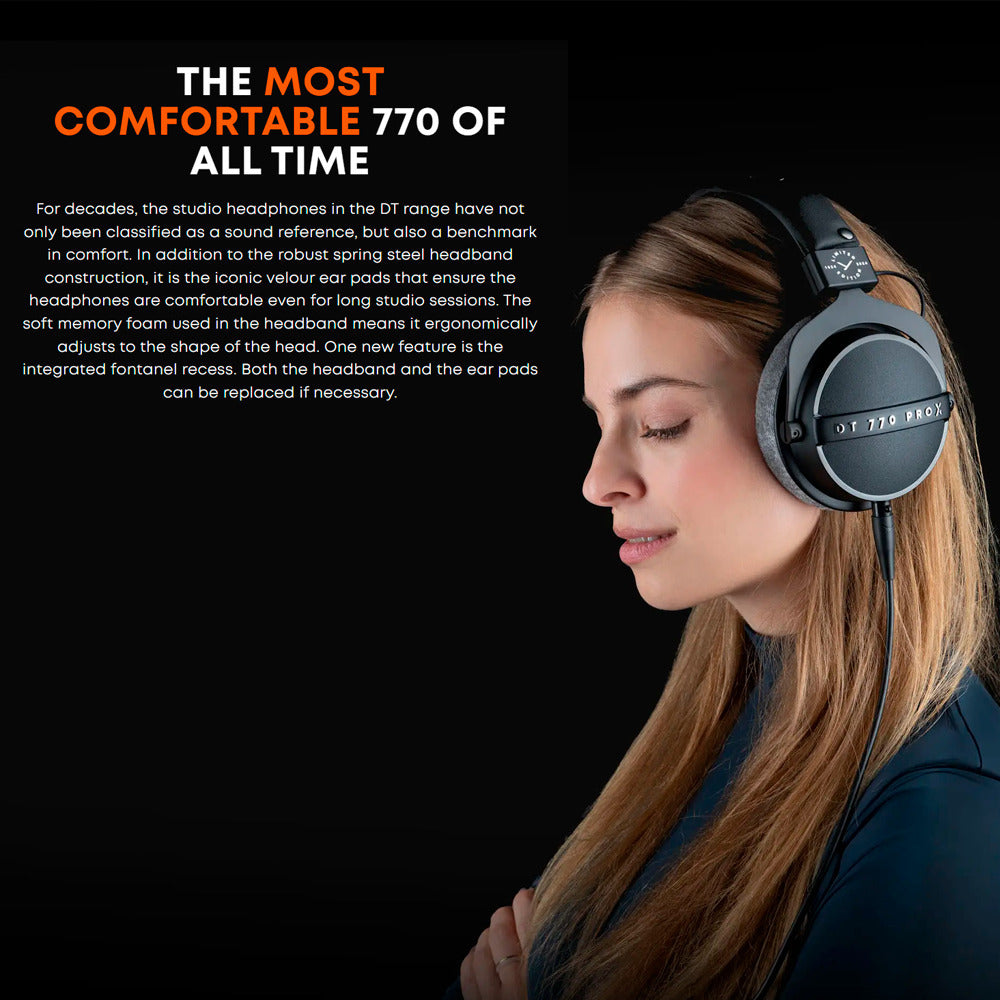 beyerdynamic DT 770 Pro X Limited Edition Over-Ear Studio Headphone for Recording and Monitoring