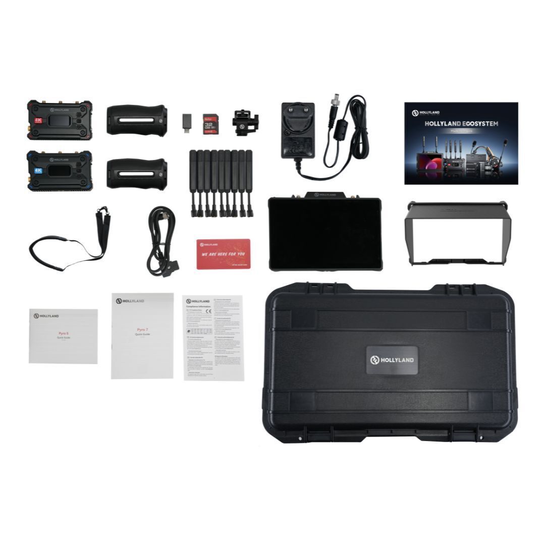 Hollyland Pyro Video Transmission and Monitoring Kit with Auto Dual-Band Hopping Technology