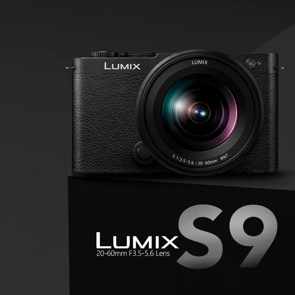 Panasonic Lumix S9 Full-Frame Mirrorless Camera with 20-60mm F3.5-5.6 Lens (Black)