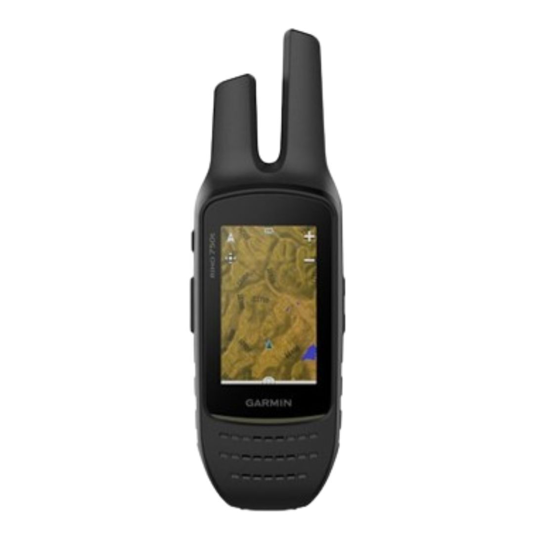 Garmin Rino 750t Handheld 2-Way Radio and GPS Navigator with 3-Inch Touchscreen (Black)