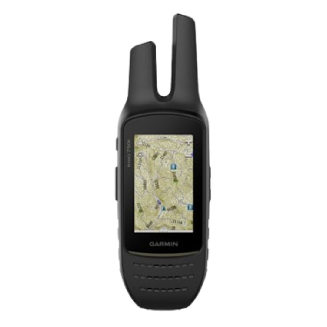 Garmin Rino 750t Handheld 2-Way Radio and GPS Navigator with 3-Inch Touchscreen (Black)