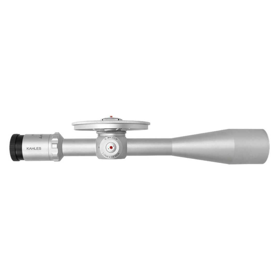 SWAROVSKI OPTIK KAHLES K1050i FT 10-50x56 Riflescope with Right-Sided Windage (MHR Reticle, Silver)