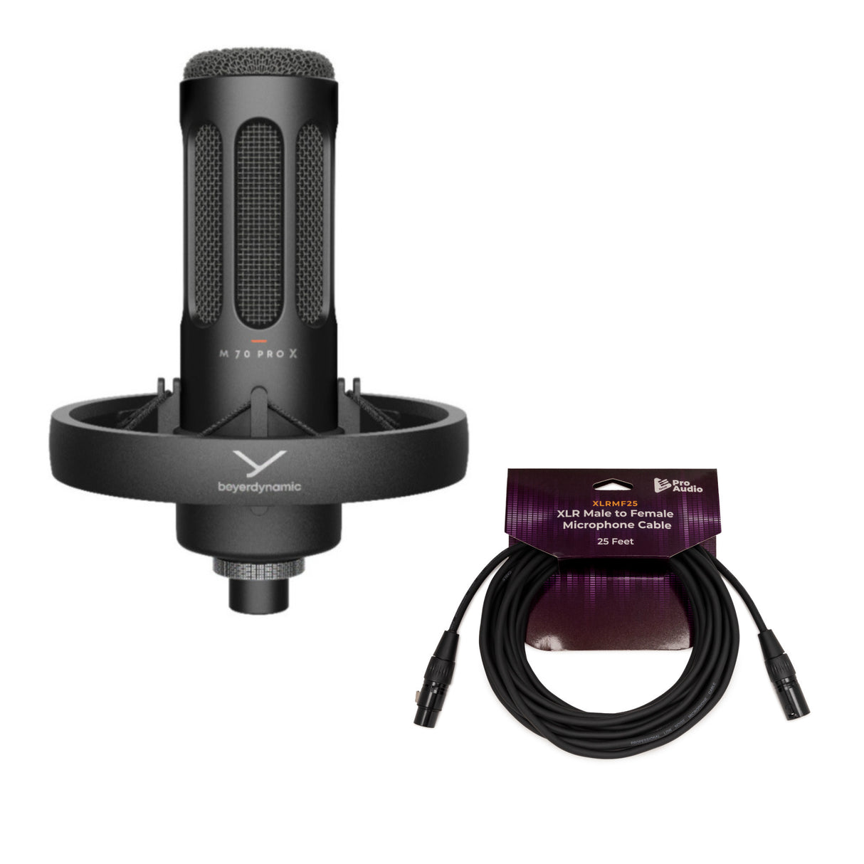 beyerdynamic PRO X M70 Professional Front Addressed Dynamic Microphone Bundle