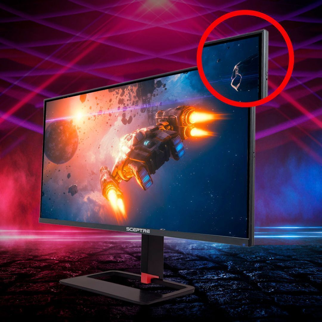 Sceptre 27-Inch 2560 x 1440 QHD LED Monitor with IPS Panel, Build-In Speakers, and 144Hz RR (Black)