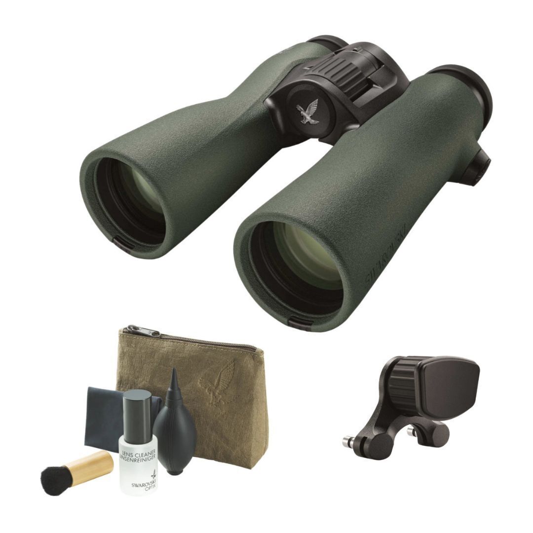 Swarovski 12x42 NL Pure Binoculars Bundle