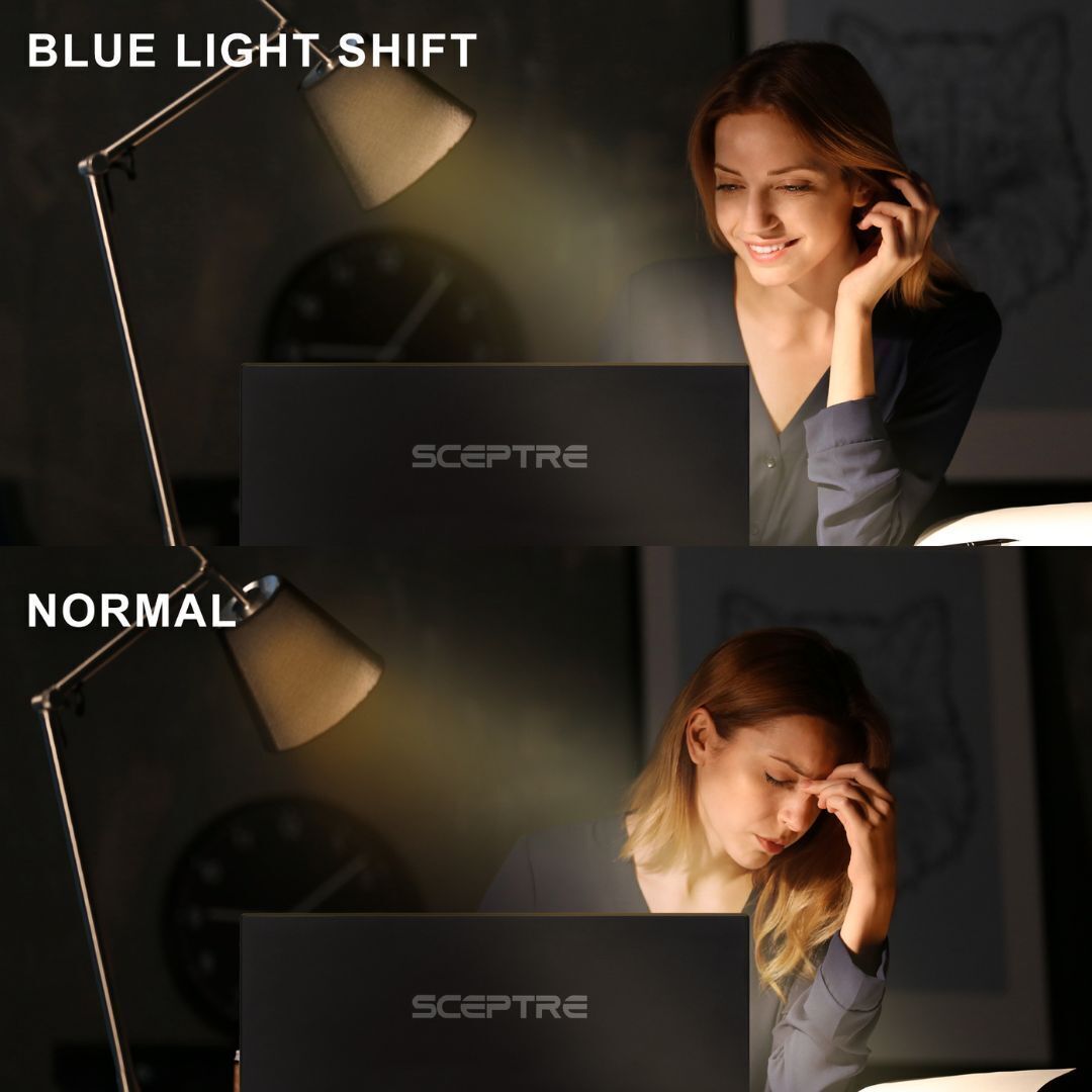 Sceptre 20-Inch 75Hz 1600 x 900 FHD LED Monitor with Built-In Speakers and Adaptive Sync (Black)