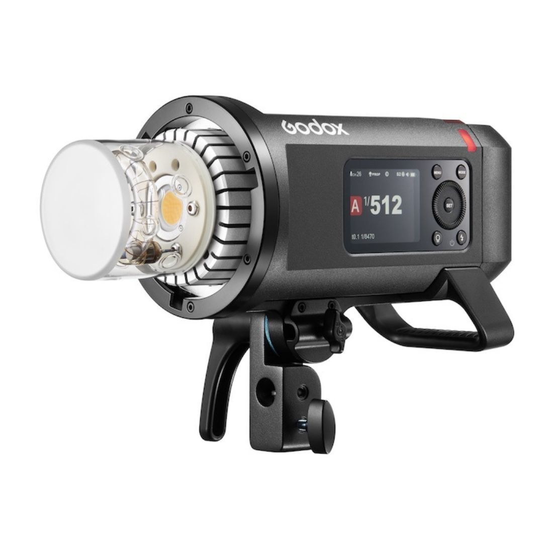 Godox AD600ProII All-In-One Outdoor Flash with 40W Bi-Color Continuous LED Light (Black)
