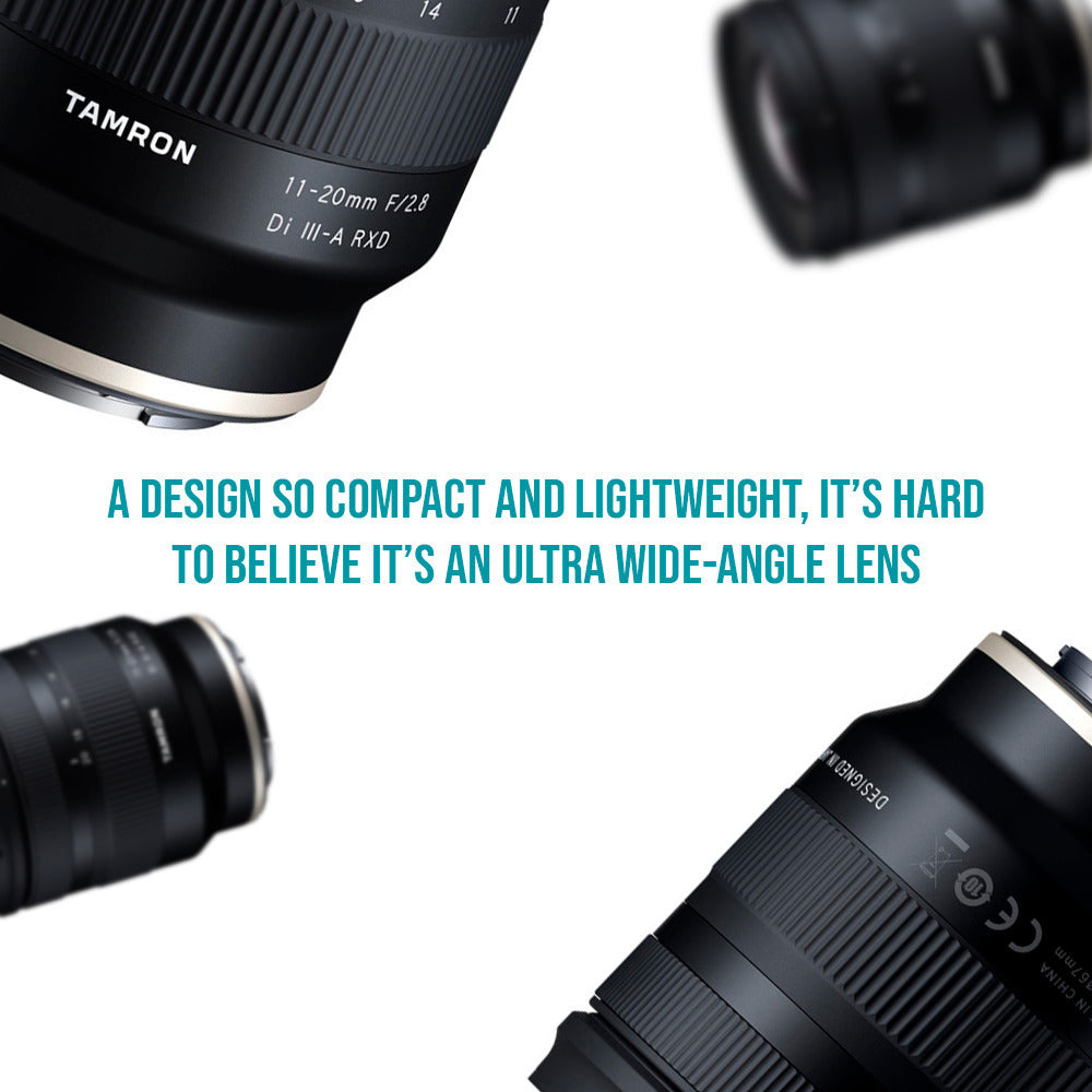 Tamron B060X 11-20mm F/2.8 Di III-A RXD Ultra Wide Lens for Fujifilm X APS-C Mirrorless Cameras