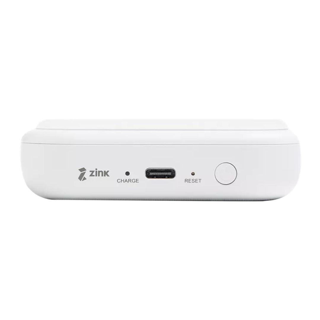 Canon IVY 2 Mini Compact Photo Sticker Printer with LED Light Bar and Built-In Battery (Pure White)