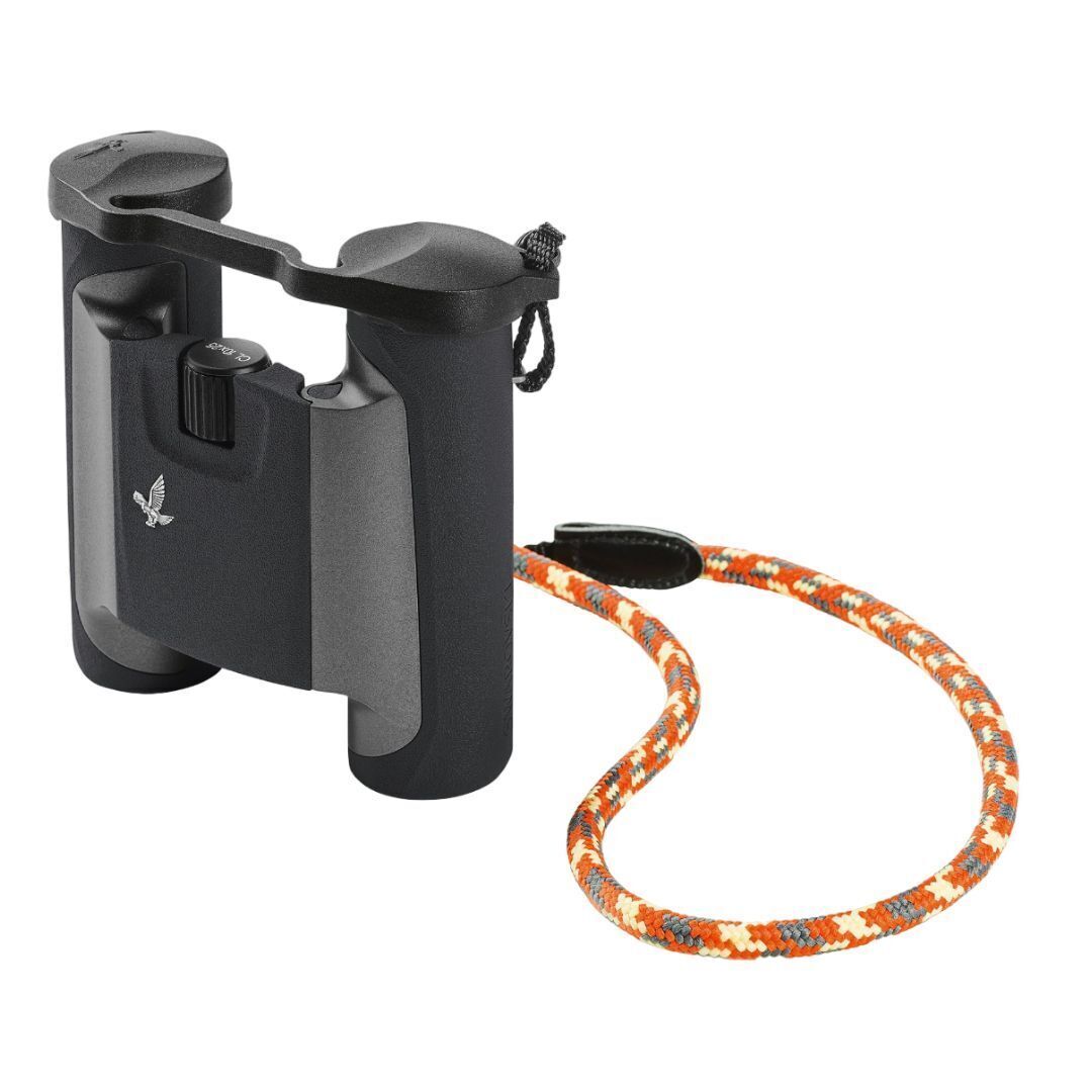 SWAROVSKI OPTIK 10x25 CL Pocket Binoculars with Rugged Design (Anthracite, Mountain Field Bag)