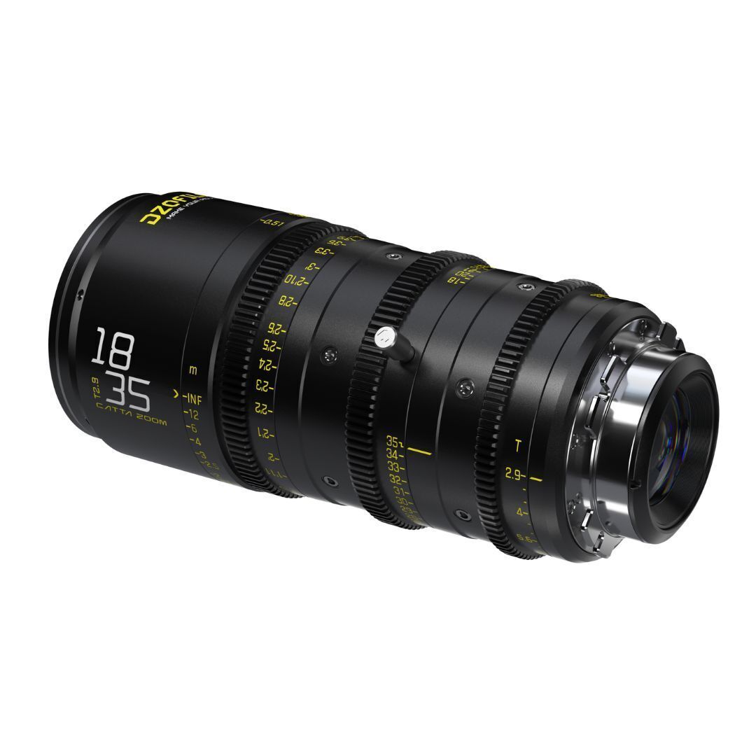 DZOFilm Catta Ace FF 18-35mm T2.9-22 Cine Zoom Lens for PL and EF Mounts with 16-Blade Iris (Black)