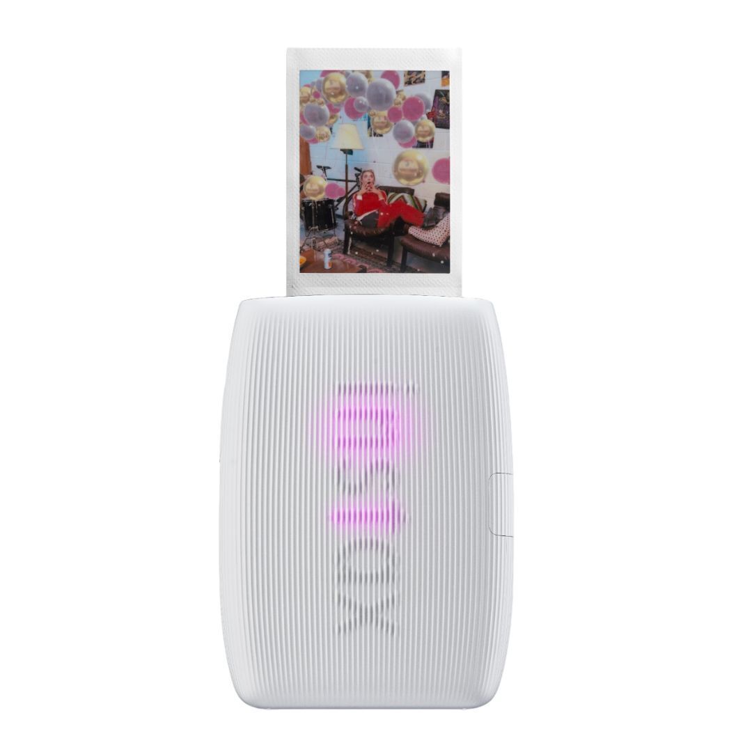 Fujifilm Instax Mini Link 3 Compact Smartphone Printer with Instax AiR Studio App (Clay White)
