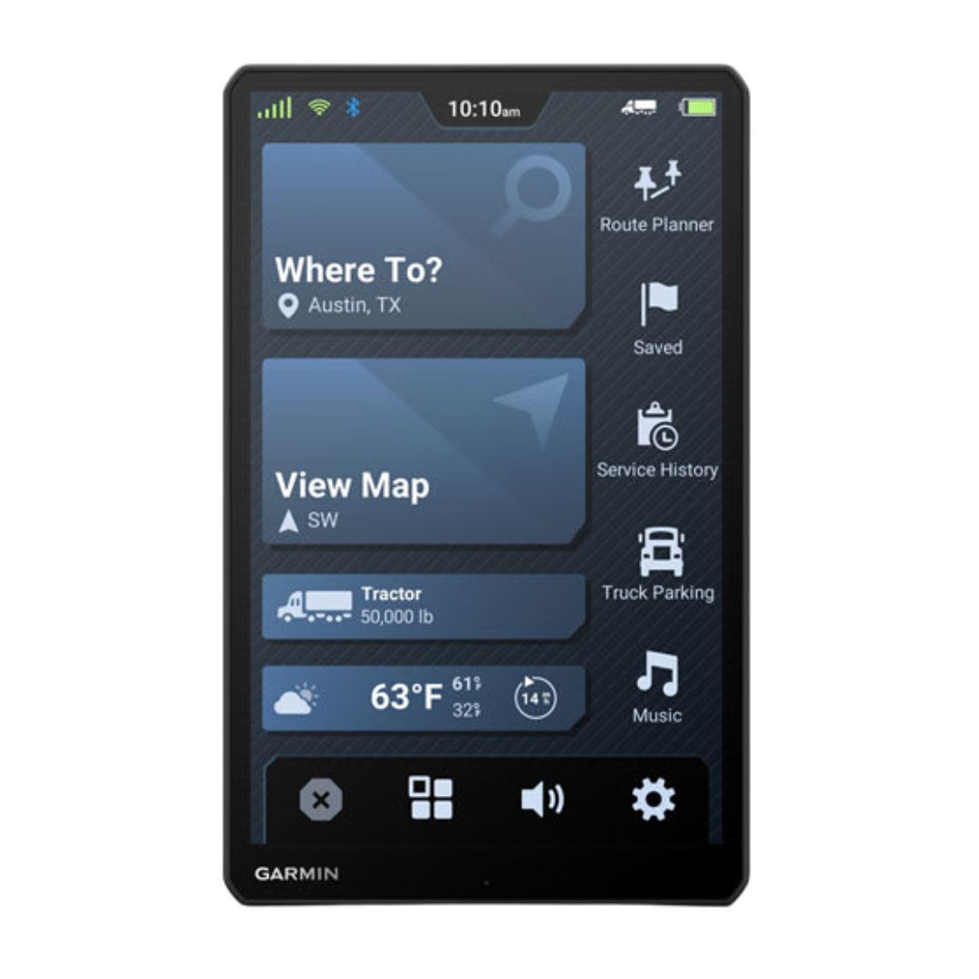 Garmin dezlCam OTR1020 GPS Truck Navigator with 10-Inch 1080p Touchscreen Display (Black)