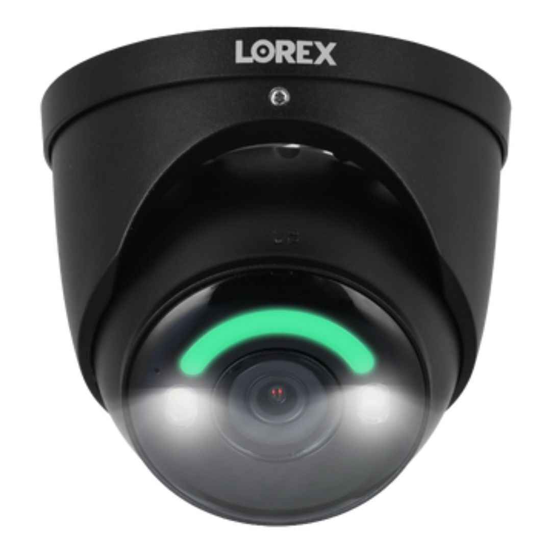 Lorex H16 4K IP Wired Dome 8MP Security Camera with Color Night Vision Booster (Black)