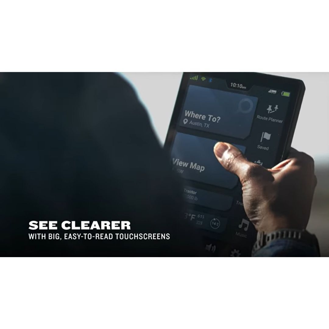 Garmin dezl OTR720 GPS Truck Navigator with 7-Inch 1024p Touchscreen Display (Black)