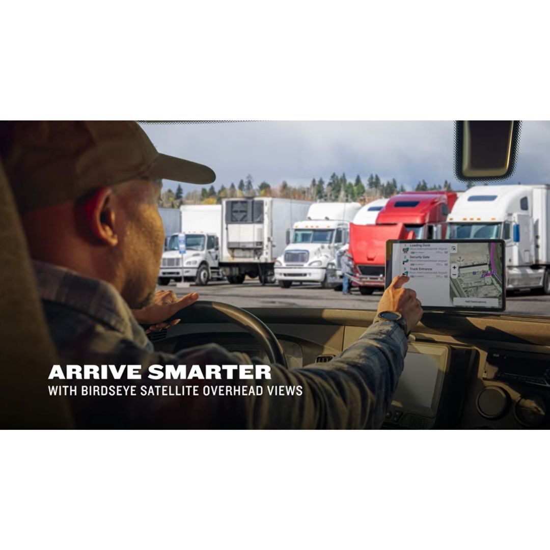 Garmin dezl OTR720 GPS Truck Navigator with 7-Inch 1024p Touchscreen Display (Black)