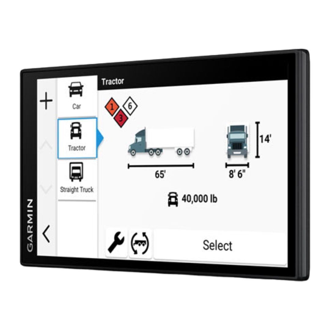 Garmin dezl OTR620 GPS Truck Navigator with 6-Inch 1280p Touchscreen Display (Black)