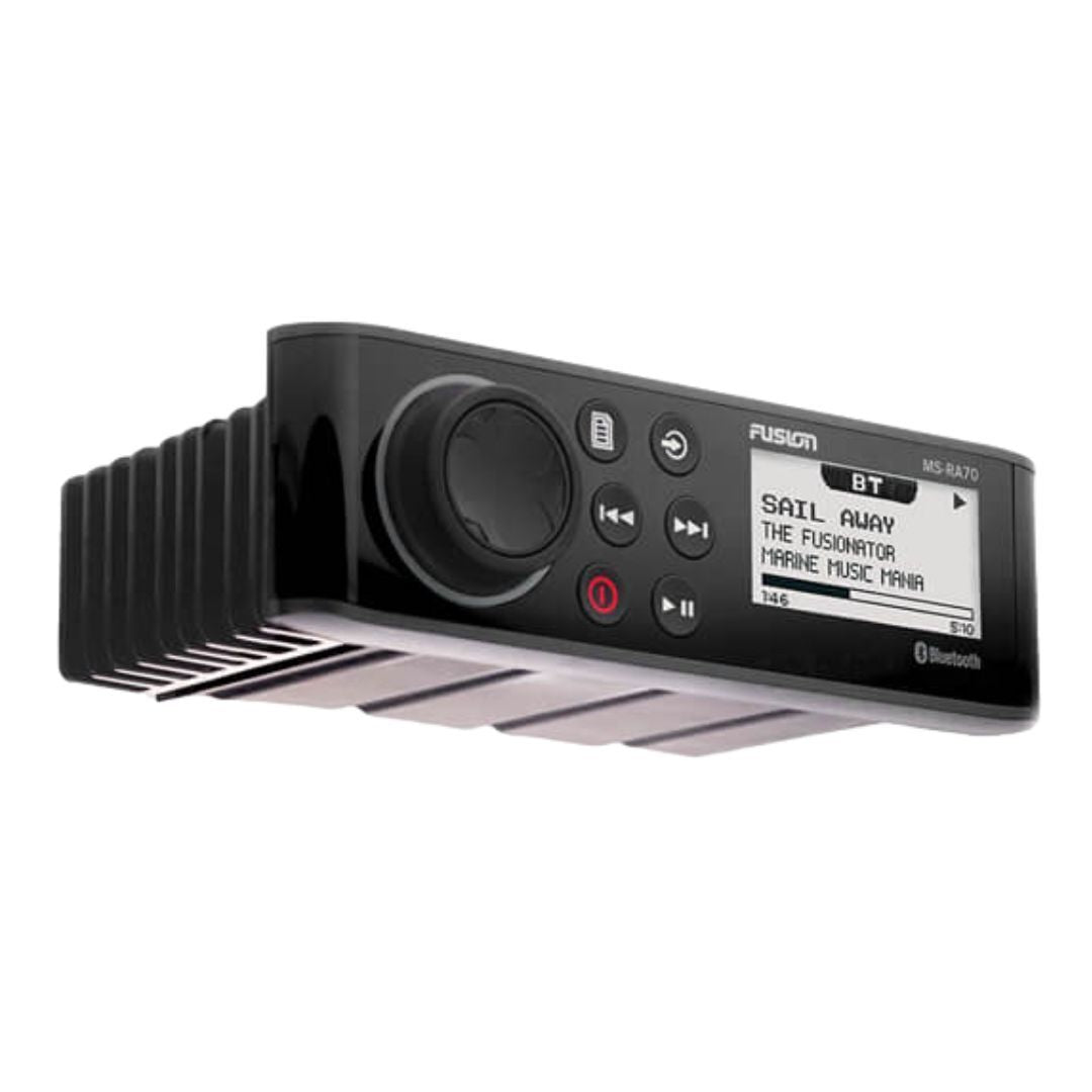 Garmin Fusion MS-RA70 Series Marine Stereo with Bluetooth and LCD Built-In Class-AB Amplifier
