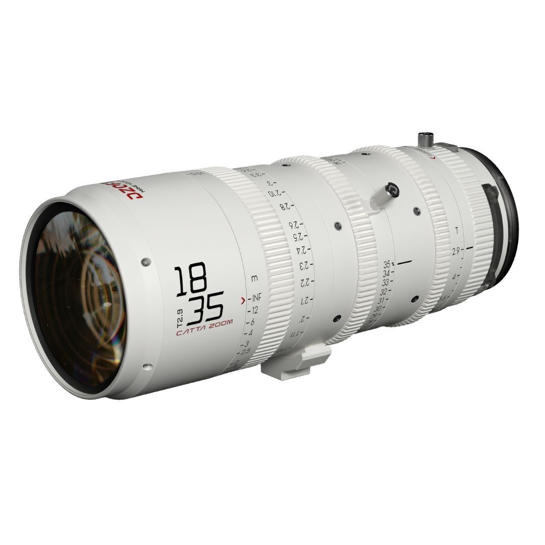 DZOFilm Catta FF 18 to 35mm and 35 to 80mm T2.9 Cine Zoom 2-Lens Bundle for Sony E Camera (White)