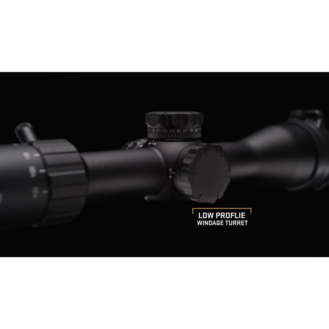 SIG SAUER WHISKEY4 5-20x50mm Waterproof Fogproof Riflescope with Zero-Stop Elevation Turret (Black)