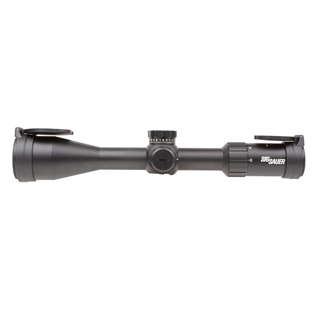 SIG SAUER WHISKEY4 5-20x50mm Waterproof Fogproof Riflescope with Zero-Stop Elevation Turret (Black)