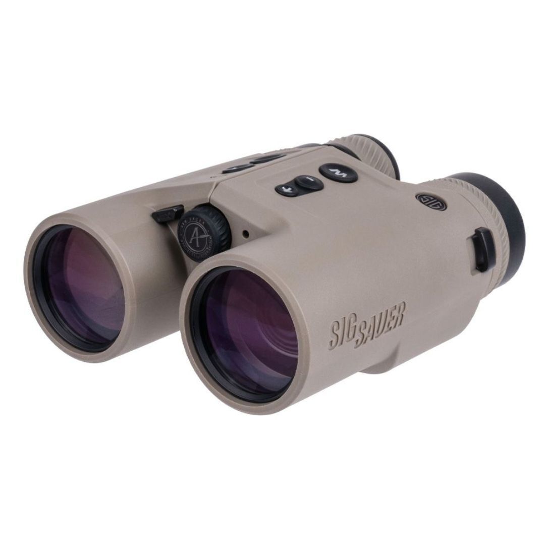 SIG SAUER KILO10K-ABS HD Gen II 10x42mm Rangefinding Binocular with Ballistic Data Exchange (Tan)