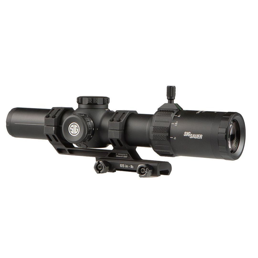 SIG SAUER Tango-MSR LPVO 1-10x28mm 34mm Tube MSR BDC-10 Reticle Waterproof Riflescope (Black)
