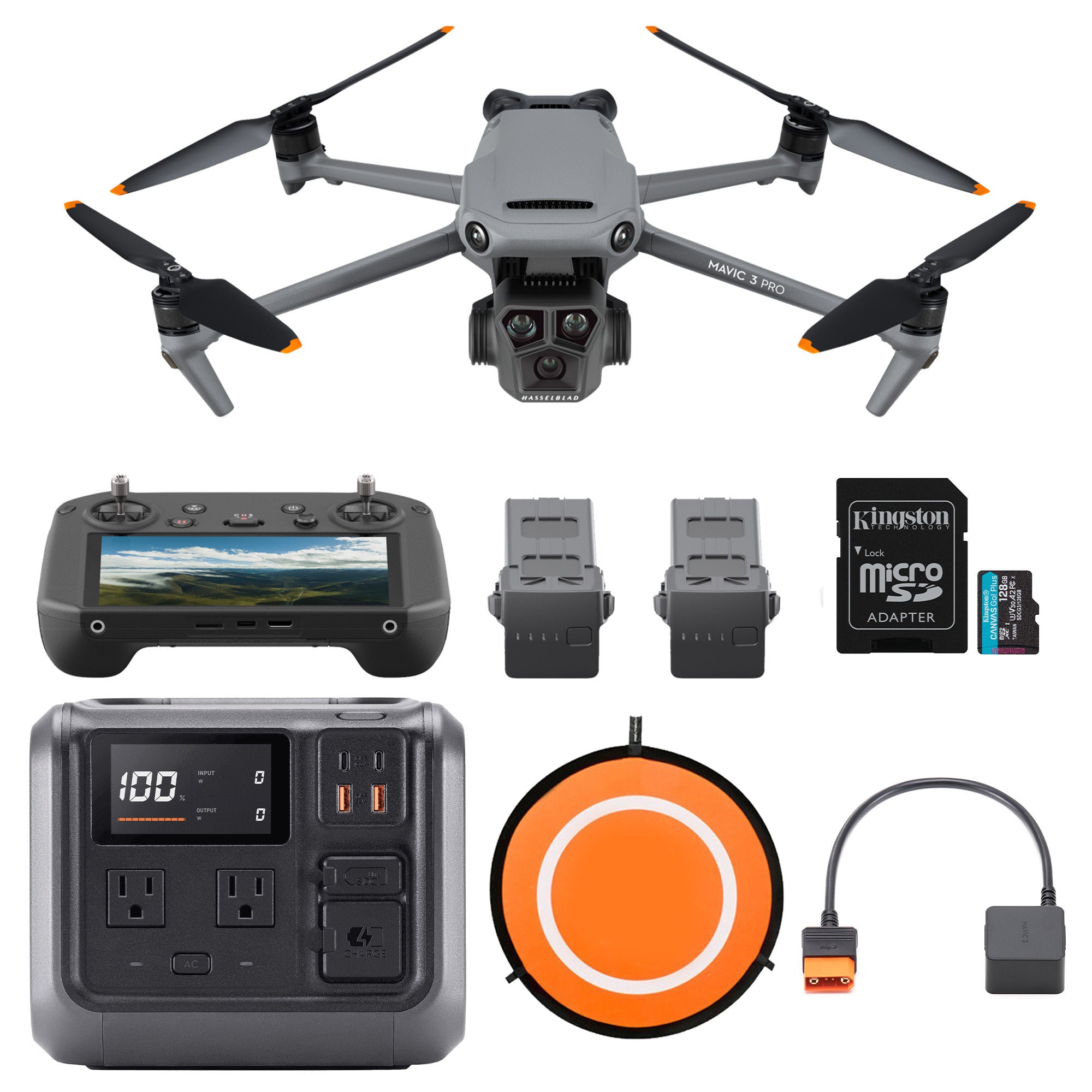 DJI Mavic 3 Pro 4/3 CMOS Triple Camera System Fly More Combo with